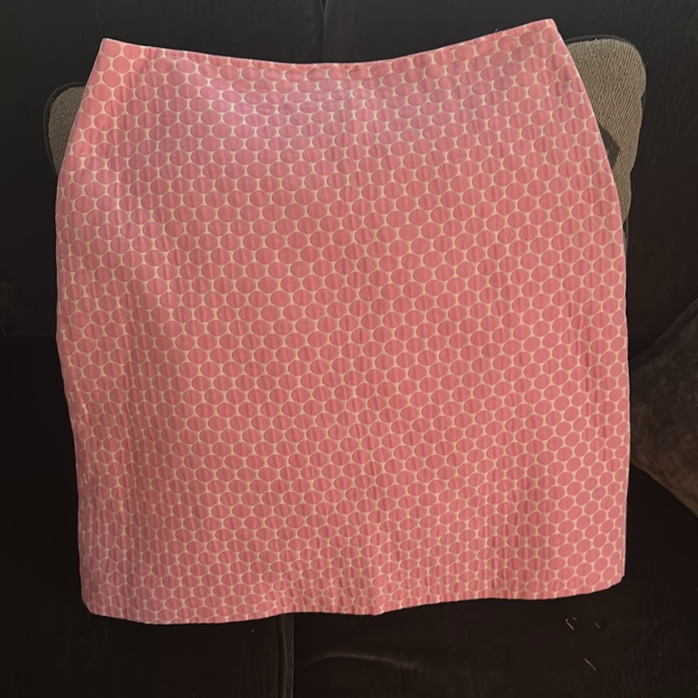 Worth polka dot PINK skirt sz 4
